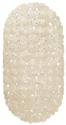 Mata Łazienkowa Antypoślizgowa Pebble 35x70cm Beżowa Galicja.jpg