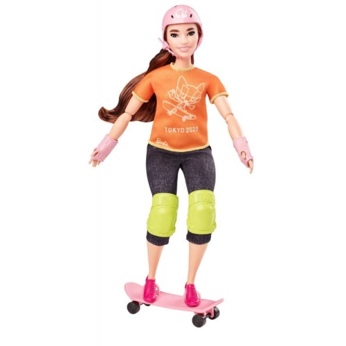Lalka Olimpijka Skateboarding 3+ Mattel.jpg