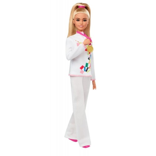 Lalka Olimpijka Karate 3+ Mattel 2.jpg
