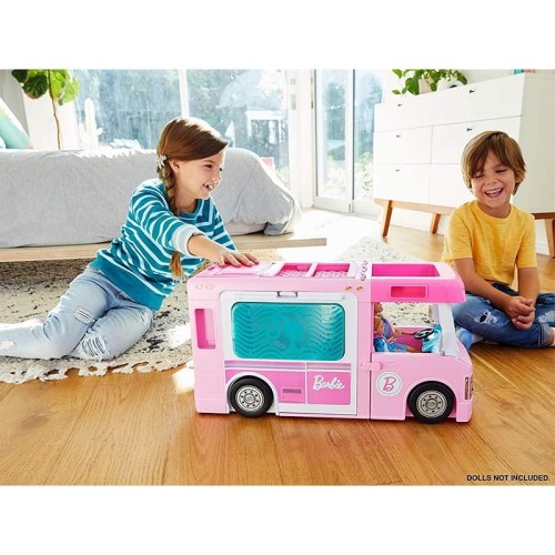 Kamper Barbie 3w1 umeblowany 3+ Mattel 2.jpg