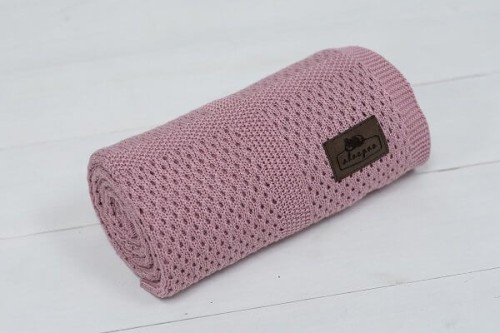 Sleepee Bambusowy Kocyk Ultra Soft Baby Pink.jpg