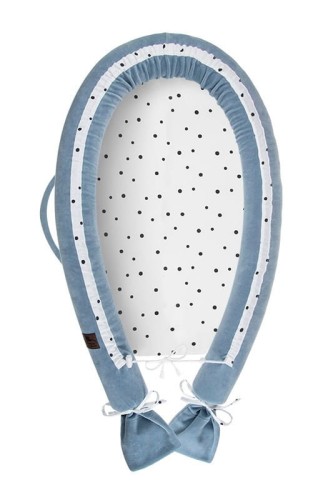 Gniazdko Kokon Niemowlęcy Royal Baby Denim Sleepee.jpg