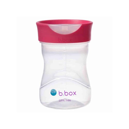 Kubek 4w1 zestaw 240 ml malinowy 4m+ B Box 4 (1).jpg