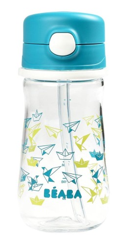 Butelka-bidon tritanowa ze słomką 350 ml Dark blue Beaba 5.jpg