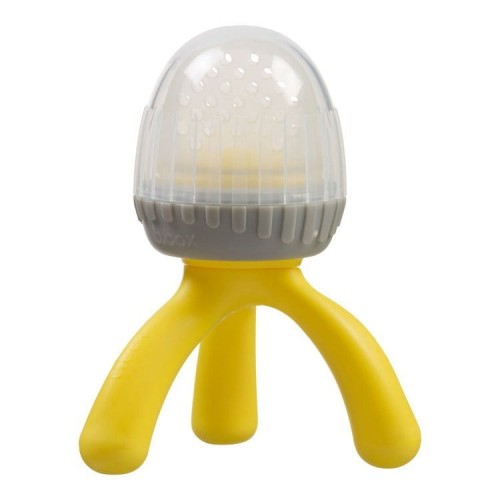Gryzak silikonowy do podawania pokarmu Lemon Sherbet 5m+ B.Box.jpg