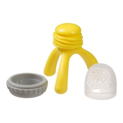 Gryzak silikonowy do podawania pokarmu Lemon Sherbet 5m+ B.Box 3.jpg