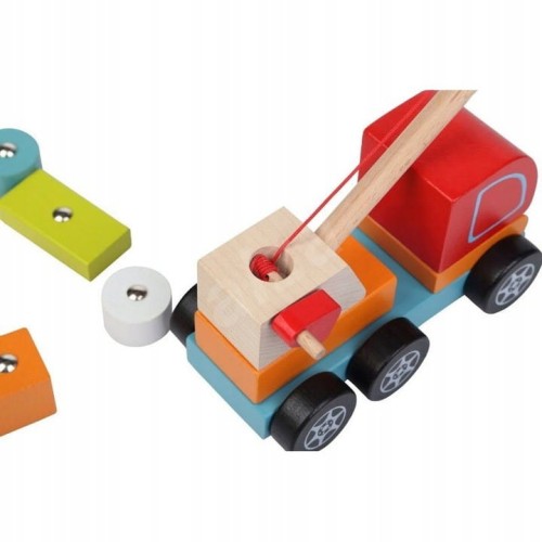 Drewniany Dźwig z magnesem i klockami 18m+ Cubika.jpg