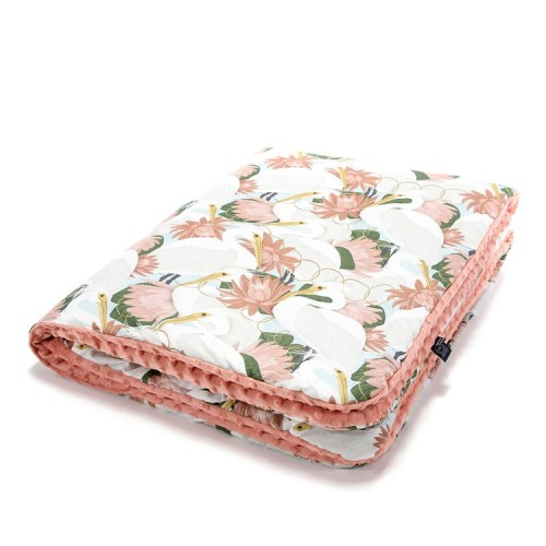 Narzutka Przedszkolaka Heron in a Pink Lotus Papaya La Millou.jpg