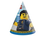 Czapeczki papierowe Lego City 6 szt. Godan