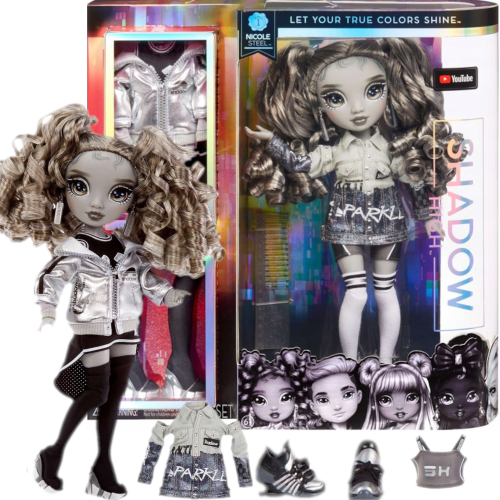 Rainbow High Shadow High Lalka Nicole Steel Mga.png
