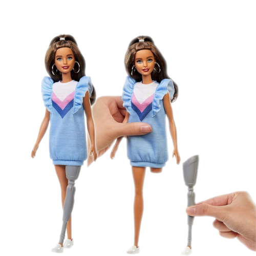 Barbie Fashionistas Lalka z protezą 3+ Mattel.png