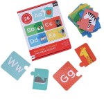 Petit Collage Puzzle do nauki dwuelementowe Alfabet