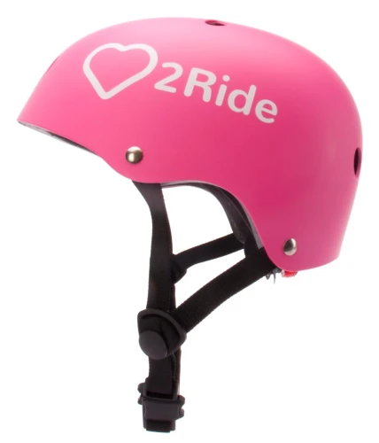 Kask rowerowy dla dzieci 2 lata różowy dla dziewczynki (2).JPG