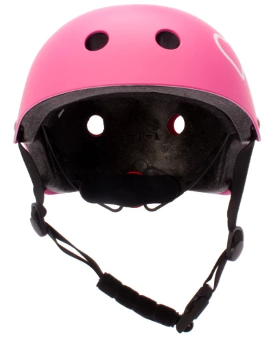 Kask rowerowy dla dzieci 2 lata różowy dla dziewczynki (3).JPG