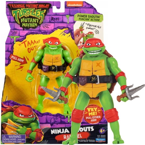 Wojownicze Żółwie Ninja Figurka Raphael 14 cm z dźwiękiem.jpg