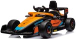 Auto na akumulator Bolid Quad Pojazd na akumulator McLaren pomarańczowy Sun Baby