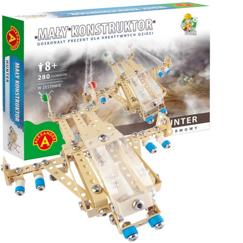 Mały Konstruktor Hunter Samolot Szturmowy 280 el. Alexander.jpg