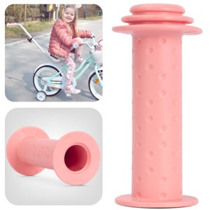 Chwyt rączka rowerowa Grip rowerowy do Pchacza różowy