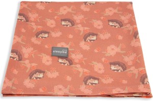 Otulacz Kocyk niemowlęcy Chusta do karmienia Bambusowa Vintage Animals Amaranth Sleepee