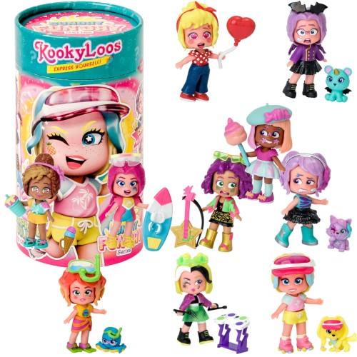 KookyLoos Sunday FunDay Lalka niespodzianka w tubie Magicbox.jpg