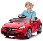  Auto na akumulator Mercedes Benz SLC300 Cabrio samochód jeździk pilot czerwony