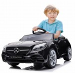 Auto na akumulator Mercedes Benz SLC300 Cabrio samochód jeździk pilot czarny
