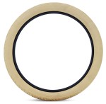 Opona rowerowa 16"x1,75 FLOWER - jasny kremowy