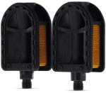 Pedały rowerowe Platformowe MTB Miejskie 12-16 cali lekkie plastikowe czarne