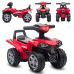 Pojazd Jeździk Quad dla dziecka na roczek Good Year Schowek dźwięk czerwony