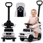 Jeździk pchacz chodzik dla dzieci Mercedes Benz G 350d biały