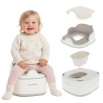 Nocnik dla dzieci 3w1 Toaleta WC Nakładka Podest Podnóżek Sun Baby