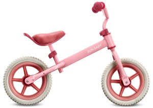 Rowerek biegowy dla dzieci 12 cali dla 2 latka 3 latka Lekki 2,5 kg Molto STRADA Pink candy