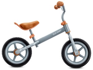 Rowerek biegowy dla dzieci 12 cali dla 2 latka 3 latka Lekki 2,5 kg Molto STRADA Gray