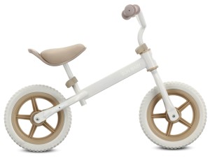 Rowerek biegowy dla dzieci 12 cali dla 2 latka 3 latka Lekki 2,5 kg Molto STRADA Beige