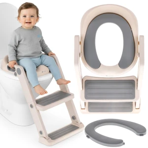 Nakładka na sedes sedesowa na sedes wc dla dziecka Podest drabinka miękka deska Podnóżek Sun Baby