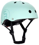 Kask rowerowy dla dzieci PERFECT FIT S 50-54 cm LEKKI lampka LED klipsy magnetyczne miętowy