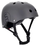 Kask rowerowy dla dzieci PERFECT FIT M 54-58 cm LEKKI lampka LED klipsy magnetyczne czarny