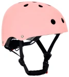 Kask rowerowy dla dzieci I love my bike M 54-58 cm LEKKI lampka LED klipsy magnetyczne różowy