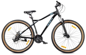 Rower górski MTB 29 cali 21 biegów Aluminium Lekki Amortyzator Hamulce tarczowe Shimano Rama L 19 cali Verdant Shred czarny
