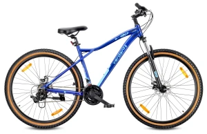 Rower górski MTB 29 cali 21 biegów Aluminium Lekki Amortyzator Hamulce tarczowe Shimano Rama L 19 cali Verdant Shred niebieski