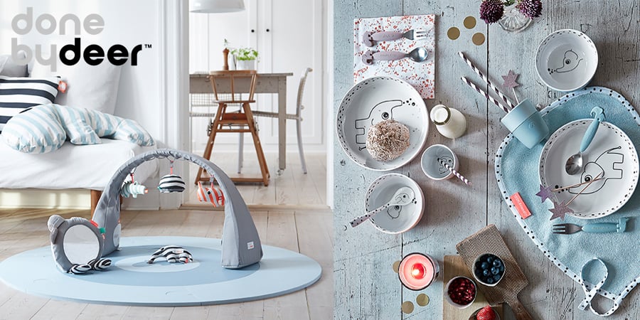 Done by Deer — serie produktowe marki produkujacej skandynawskie zabawki