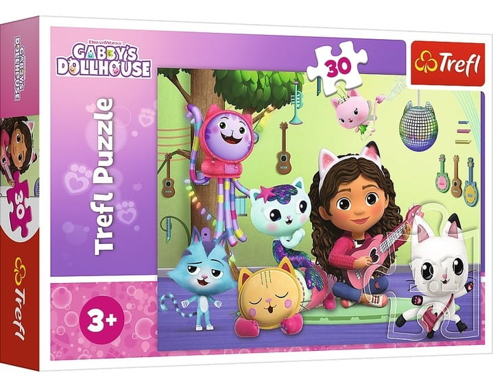 Puzzle 30 Koci domek Gabi Trefl ️ Babyboutik